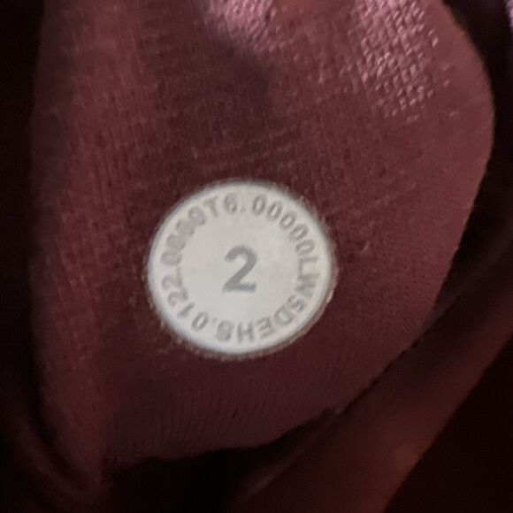 Lululemon Wunder Train High Rise Tight 28 in Size 2 Sun Bleached Wash Red Merlot - Picture 7 of 7